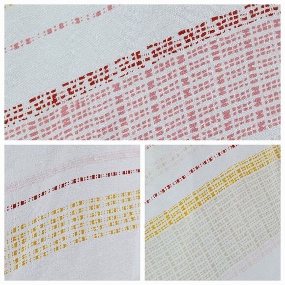 🍑Cato Ivory Striped Lightweight Adjustable Roll Tab Long Sleeve Duster Large - Picture 12 of 14